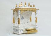 White Mininmalist Style Hindu Temple